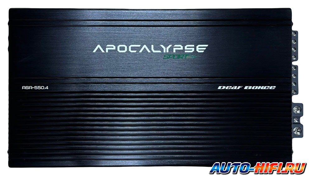 4-канальный усилитель Deaf Bonce Apocalypse ASA-550.4 4-канальный усилитель Deaf Bonce Apocalypse ASA-550.4